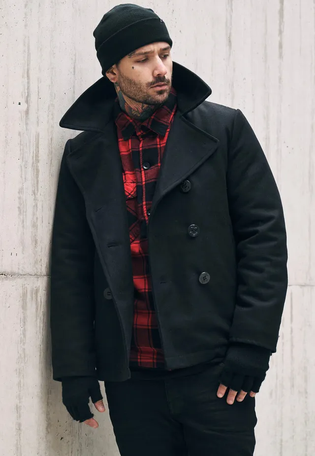 brandit-pea-black-veste-hiver-noire-xl-homme image 1