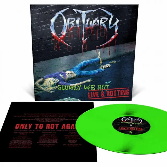 obituary-slowly-we-rot-live-vinyle-vert-slime image 1