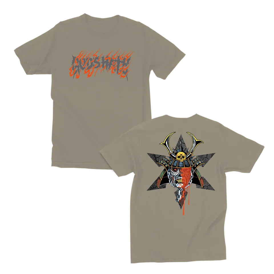 closed-casket-activities-god-s-hate-shuriken-t-shirt-coton image 1