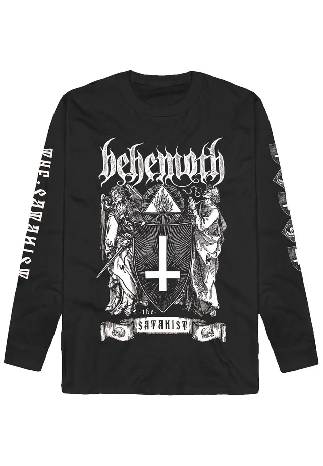 behemoth-the-satanist-sweat-manches-longues-noir image 1