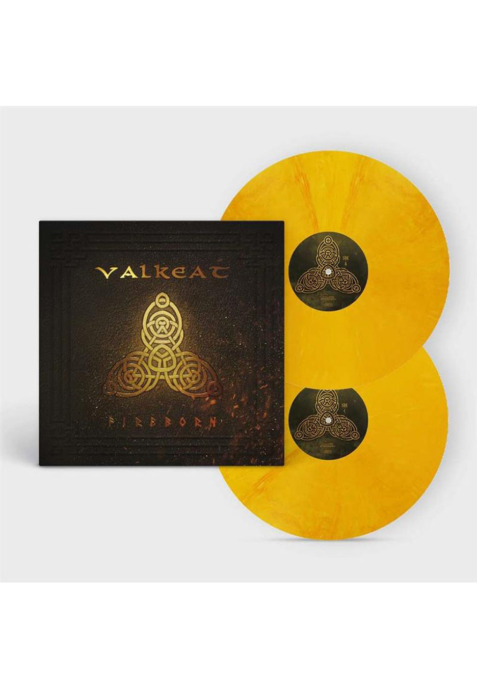 valkeat-fireborn-fire-double-vinyle-couleur-2-lp-folk-metal image 1
