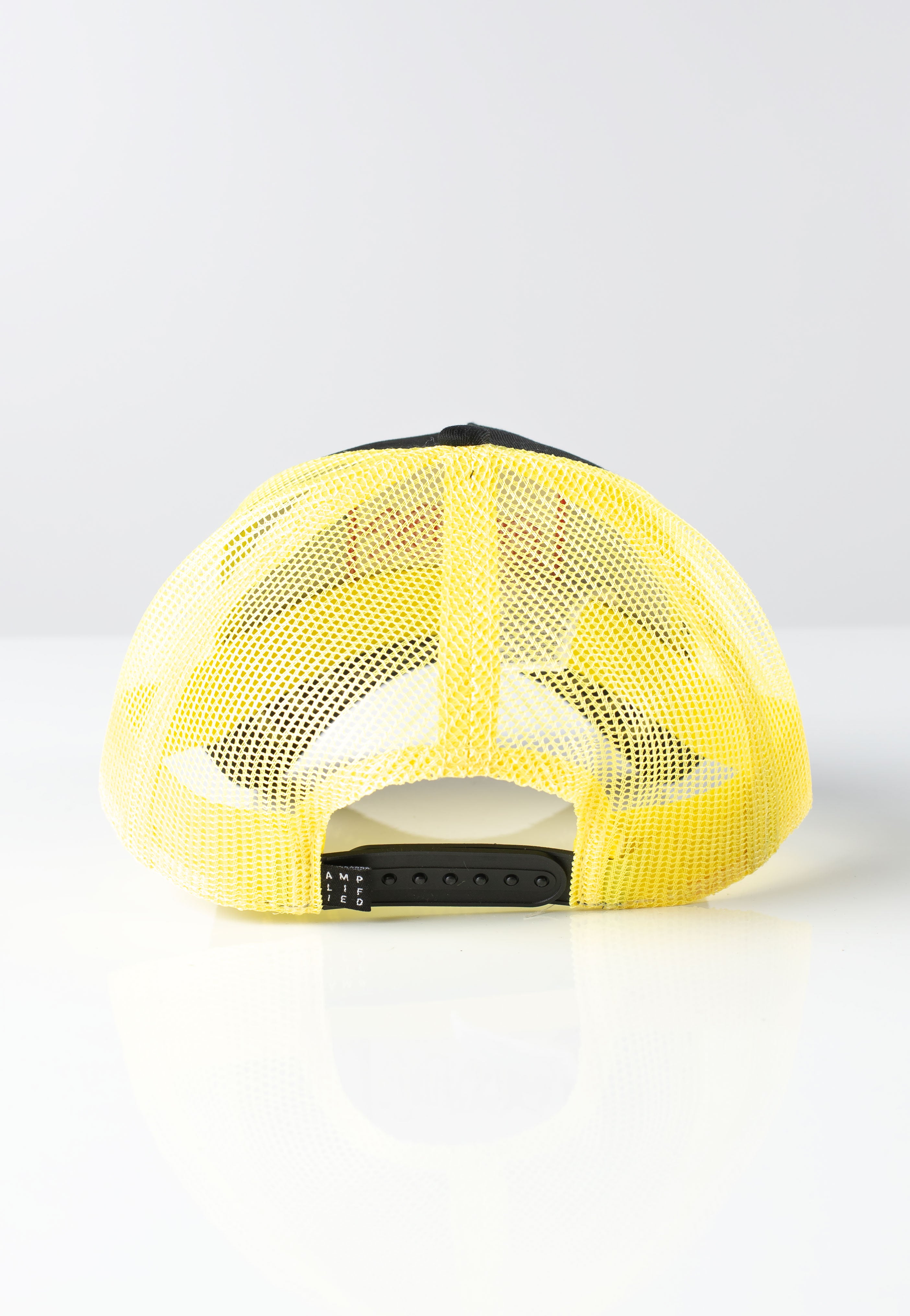 ac-dc-logo-black-yellow-casquette-snapback-jaune image 5
