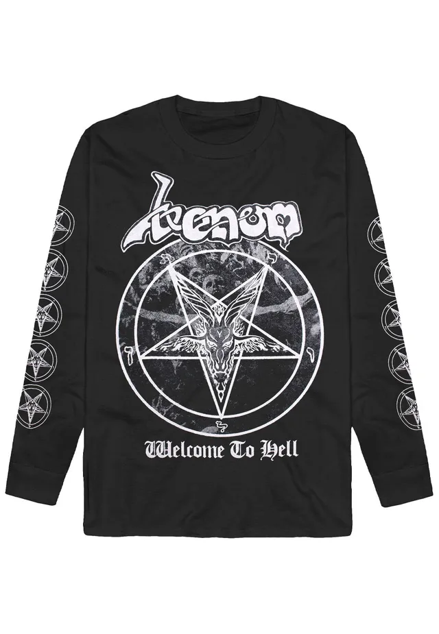 venom-welcome-to-hell-longsleeve-noir-homme image 1