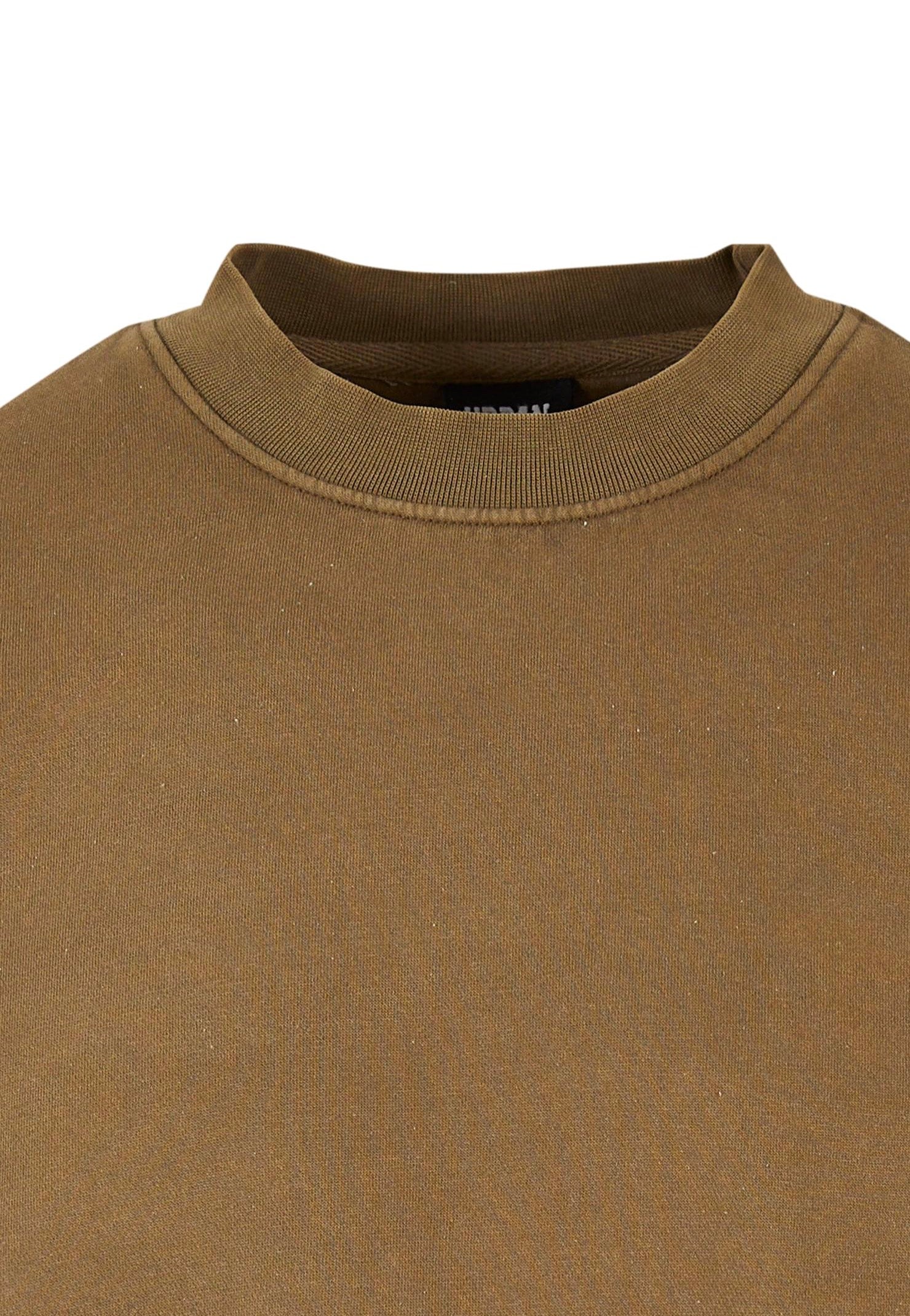 urban-classics-acid-washed-sweat-vert-olive image 8