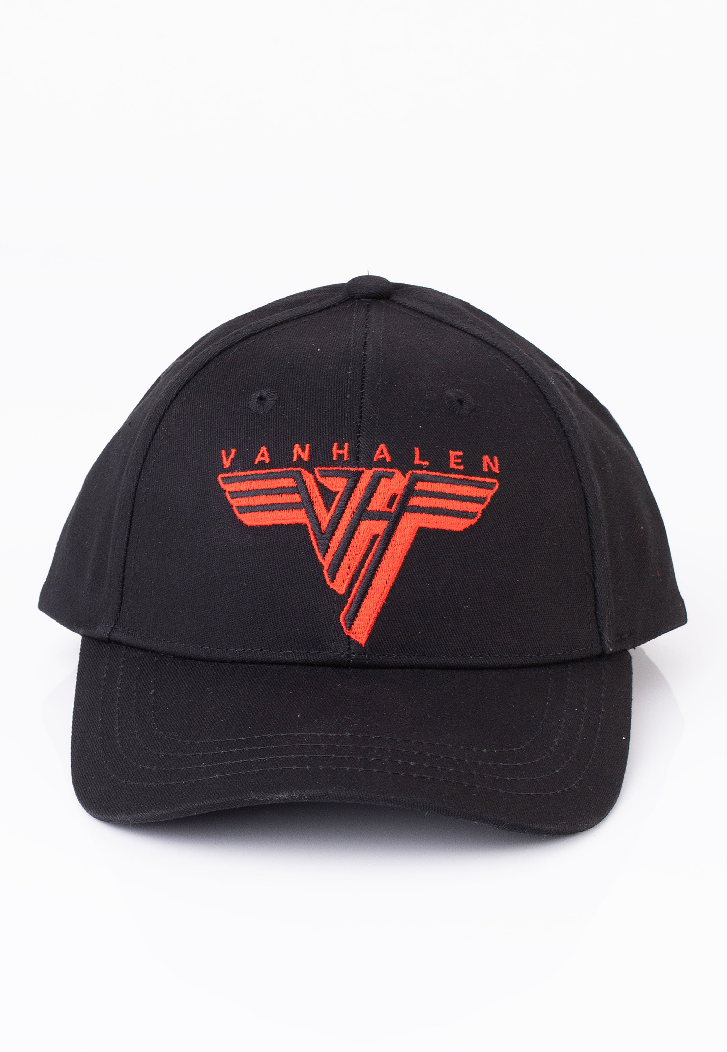 van-halen-classic-red-logo-casquette-noire-taille-unique-coton image 2