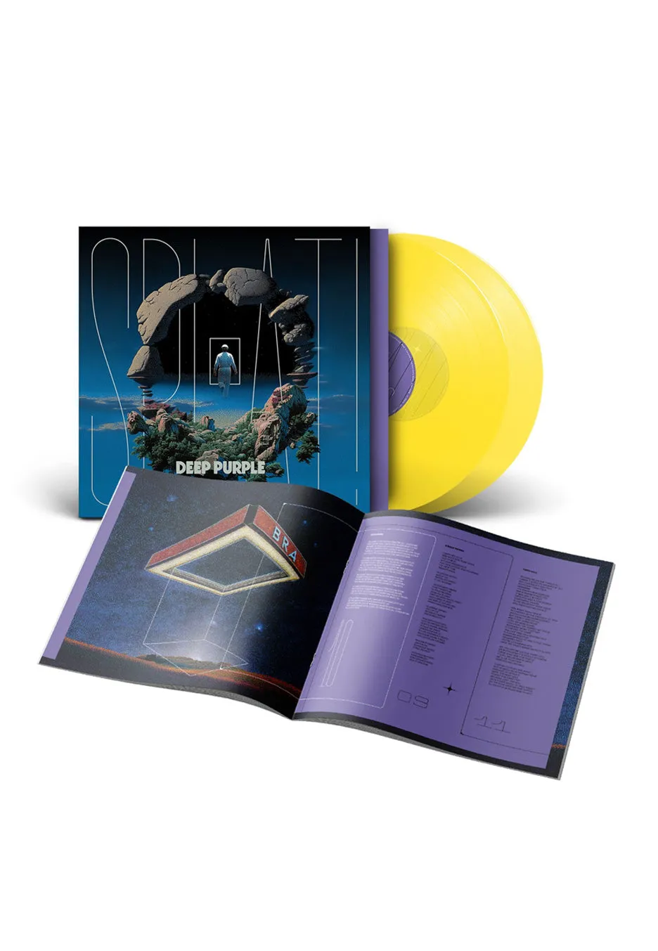 deep-purple-splat-vinyle-jaune-transparent-2lp-hard-rock image 1