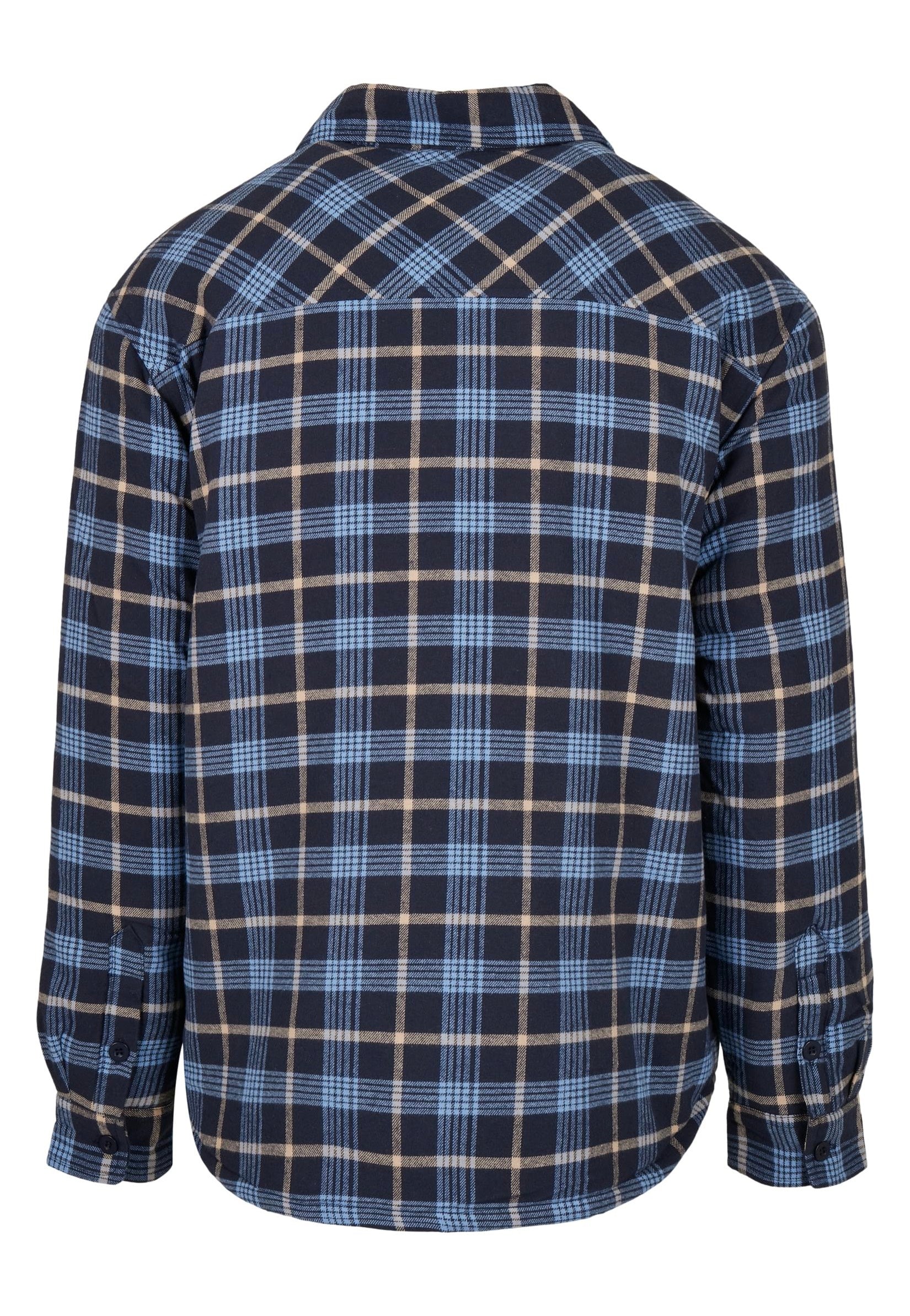 urban-classics-plaid-quilted-veste-carreaux-bleu-clair-taille-m image 8