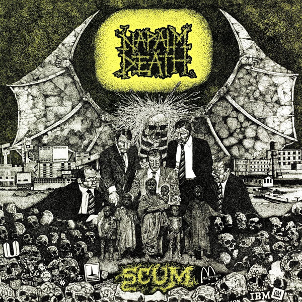 napalm-death-scum-vinyle-blanc-lp-limit-300 image 1