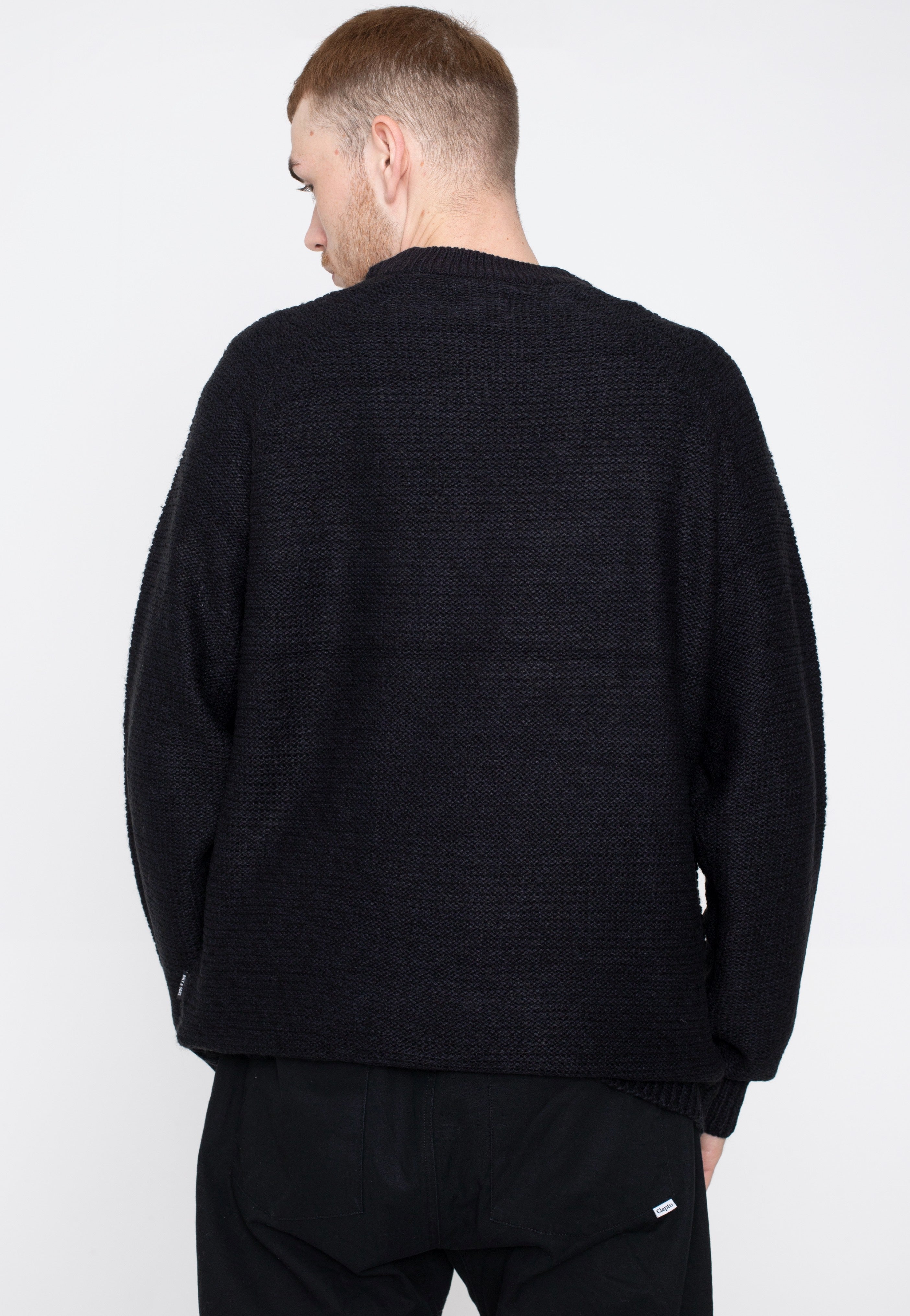 only-sons-hoyt-crew-pullover-homme-bleu-marine-tricot image 2