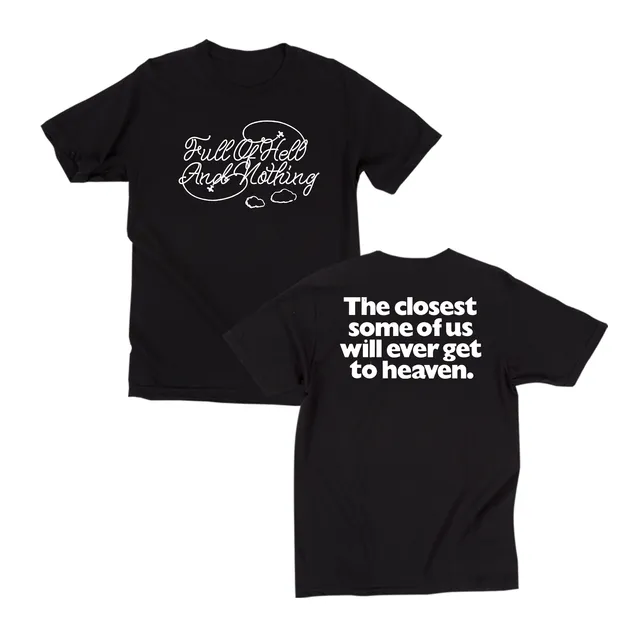 full-of-hell-nothing-heaven-t-shirt-noir-taille-l image 1