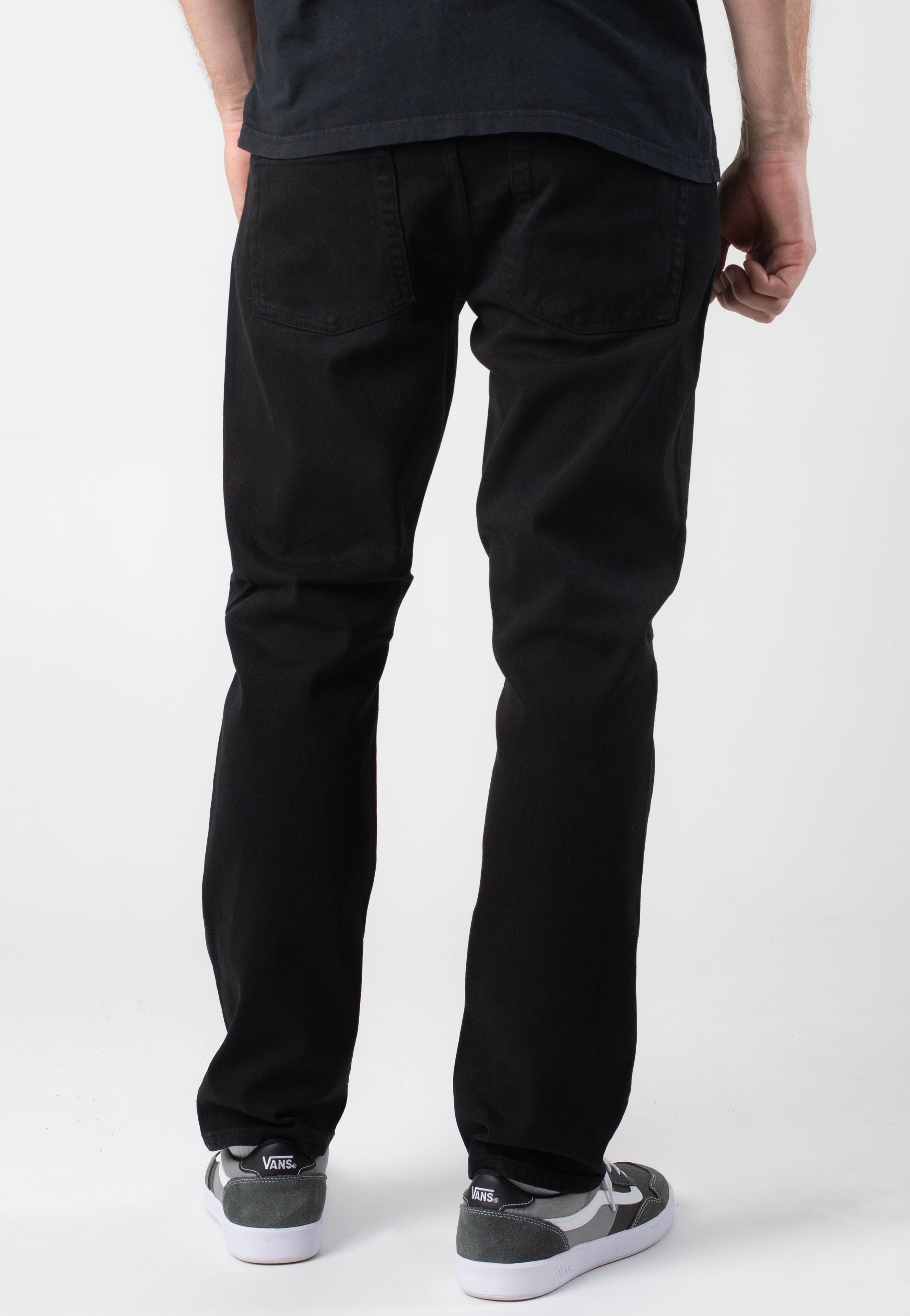 only-sons-weft-reg-jean-black-denim-w32-l32 image 5