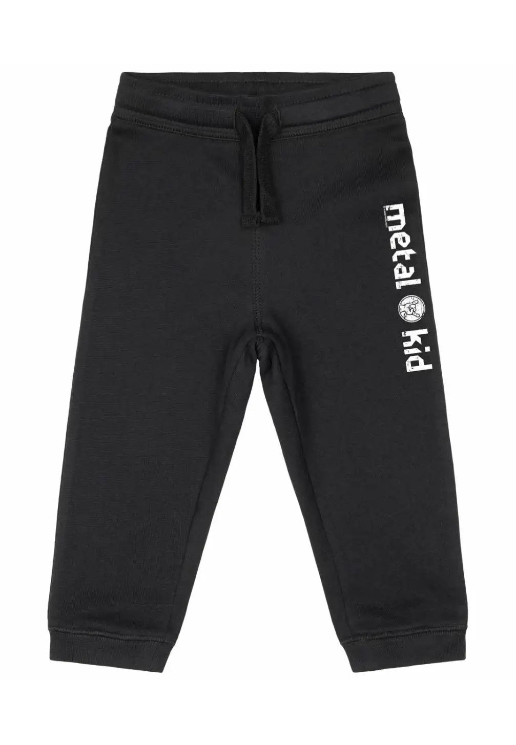 metal-kids-babygrow-pantalon-sweat-b-b-noir image 1