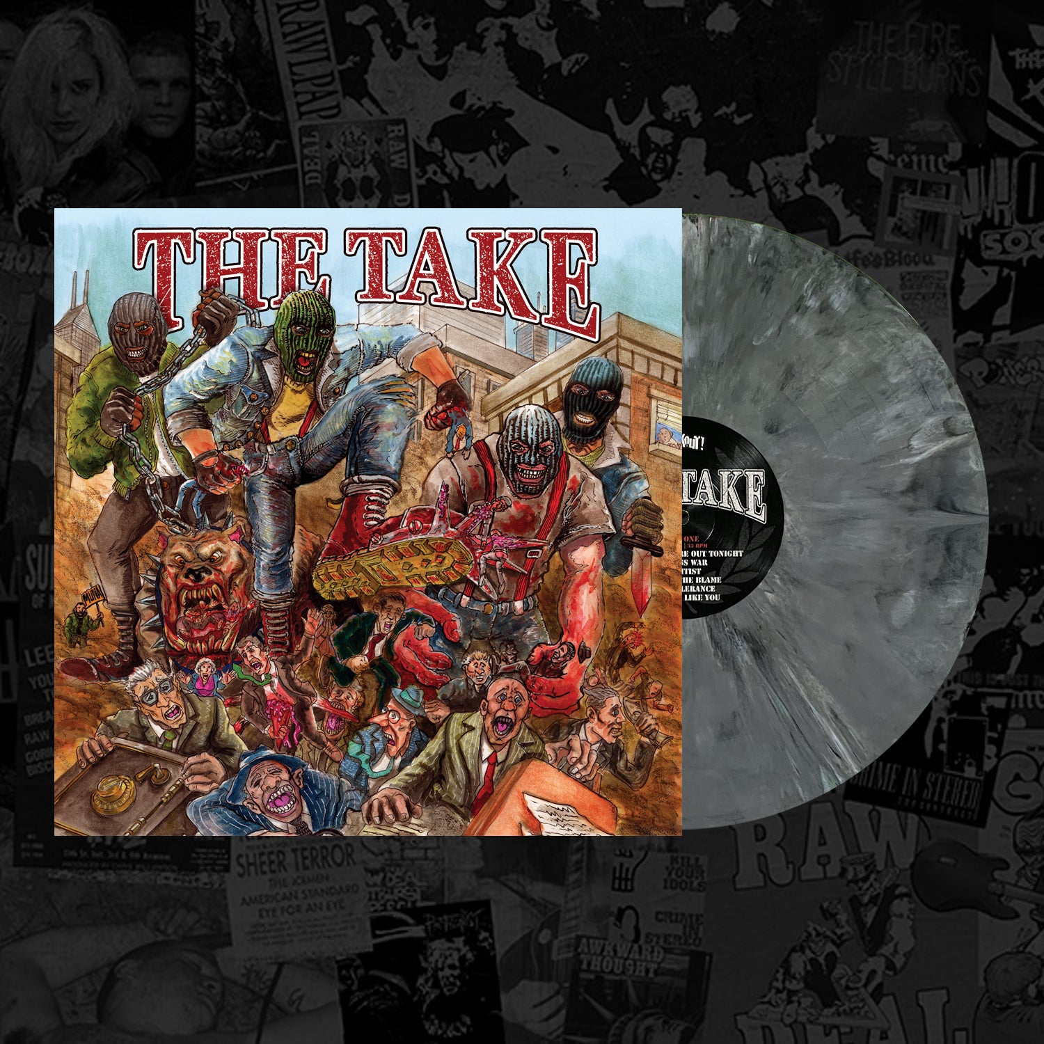 blackout-the-take-vinyle-lp-splatter-bleu-dition-limit-e image 3