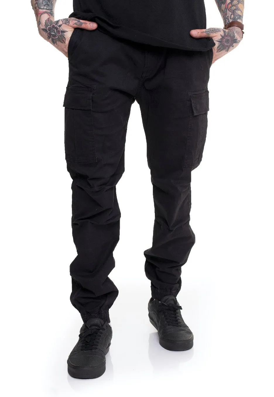 vintage-industries-vince-jogger-steel-pantalon-cargo-w30 image 1