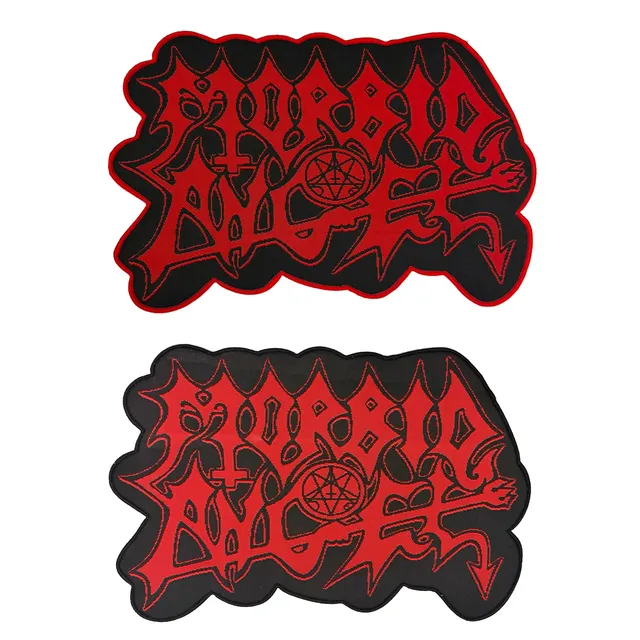 morbid-angel-logo-patch-surdimensionn-bordure-noire image 1