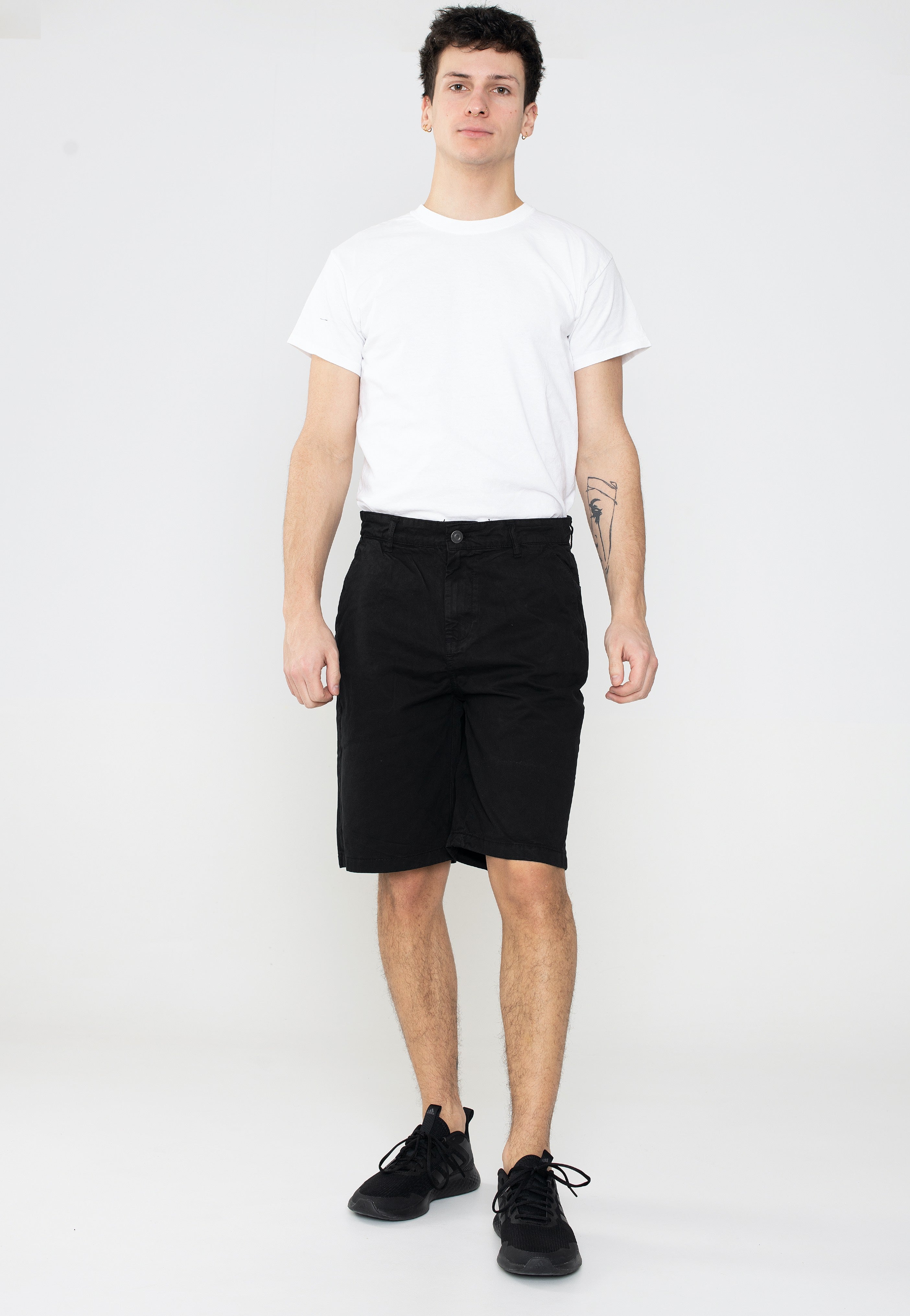 urban-classics-big-bermuda-short-noir-coton-w32 image 2