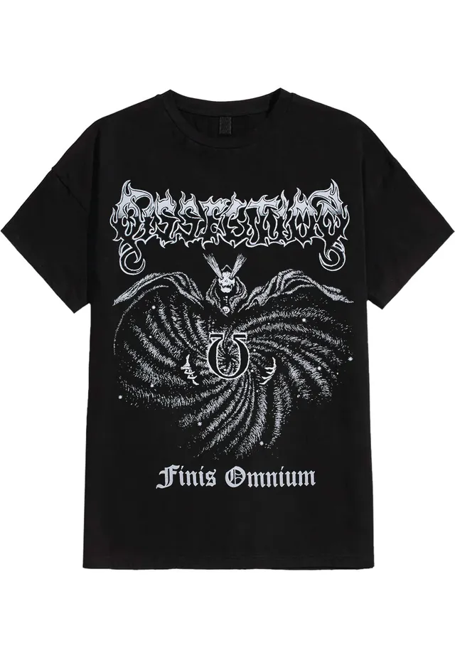 dissection-finis-omnium-t-shirt-noir-homme image 1