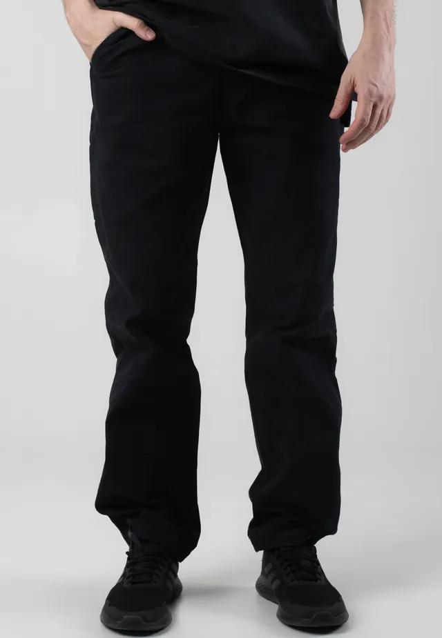 vintage-industries-scope-black-pantalon-cargo-noir image 1