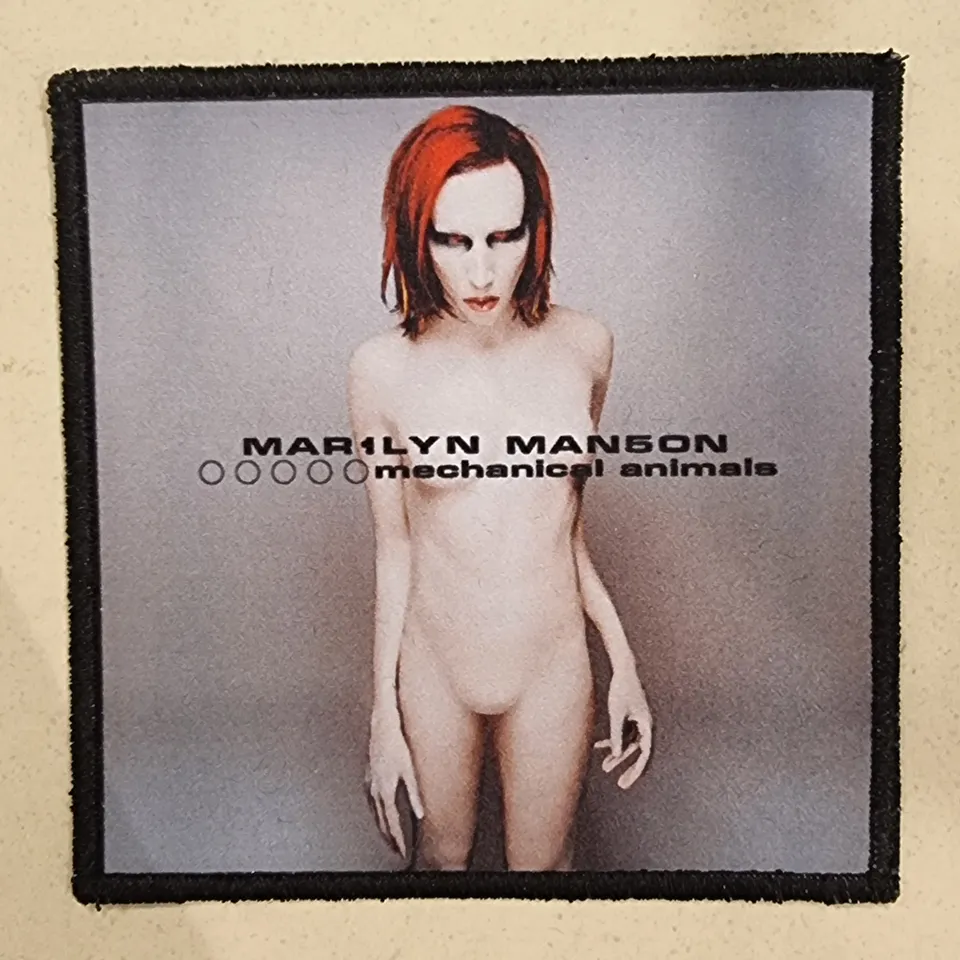 marilyn-manson-mechanical-animals-patch-petit-cusson image 1