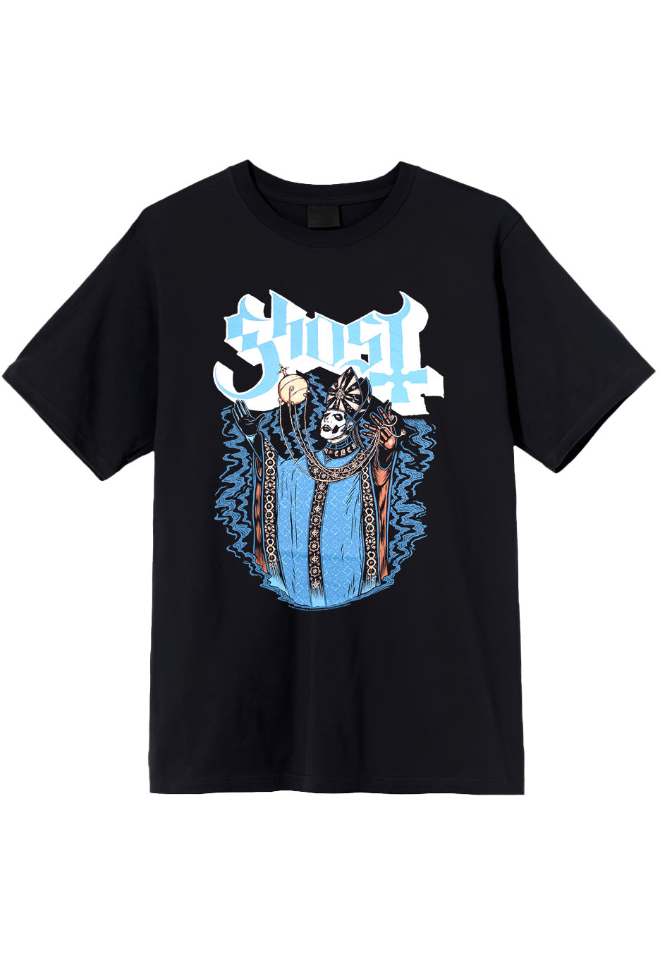 ghost-levitation-t-shirt-homme-noir-manches-courtes image 3