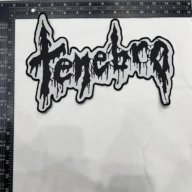 tenebro-logo-patch-tiss-oversize-dos-noir image 1