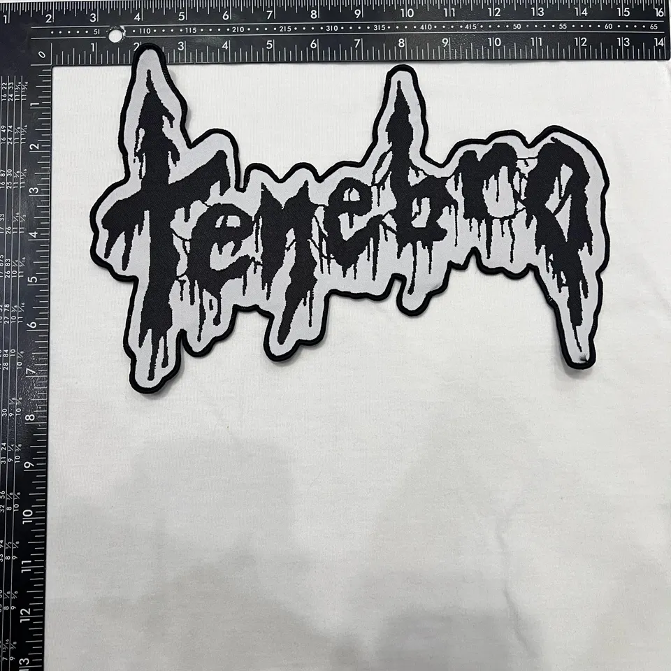 tenebro-logo-patch-tiss-oversize-dos-noir image 1