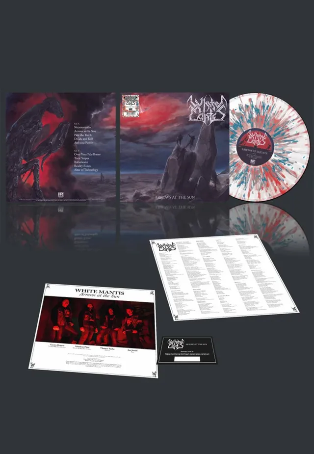 afm-white-mantis-arrows-at-the-sun-vinyle-splatter-thrash image 1