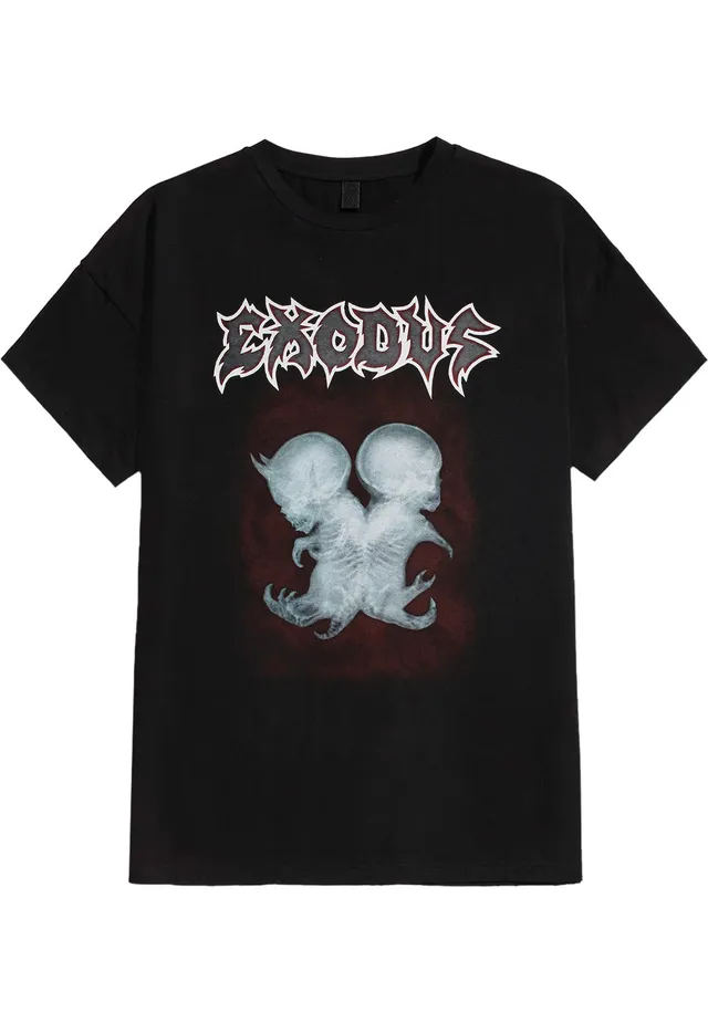 exodus-as-they-suffer-in-silence-t-shirt-noir-thrash-metal image 1