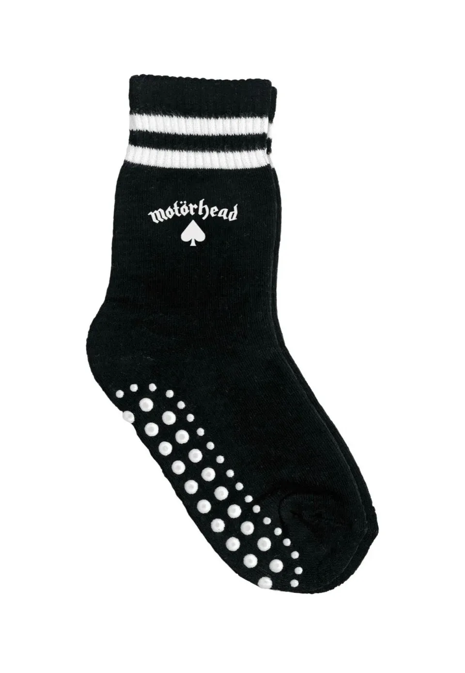 mot-rhead-logo-kids-chaussettes-enfant-noir-coton image 1