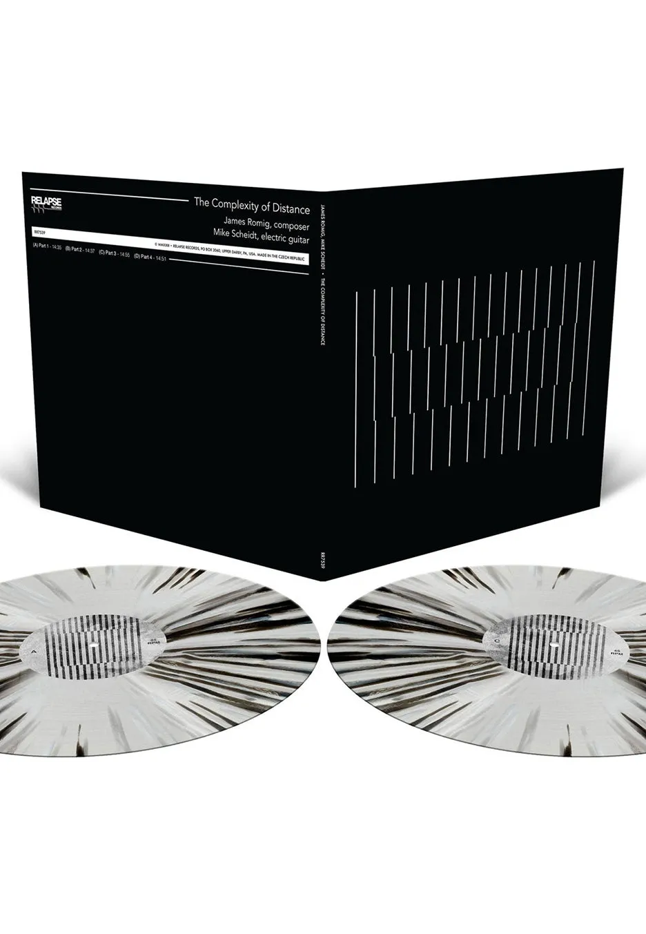 james-romig-complexity-of-distance-double-vinyle-splattered image 1