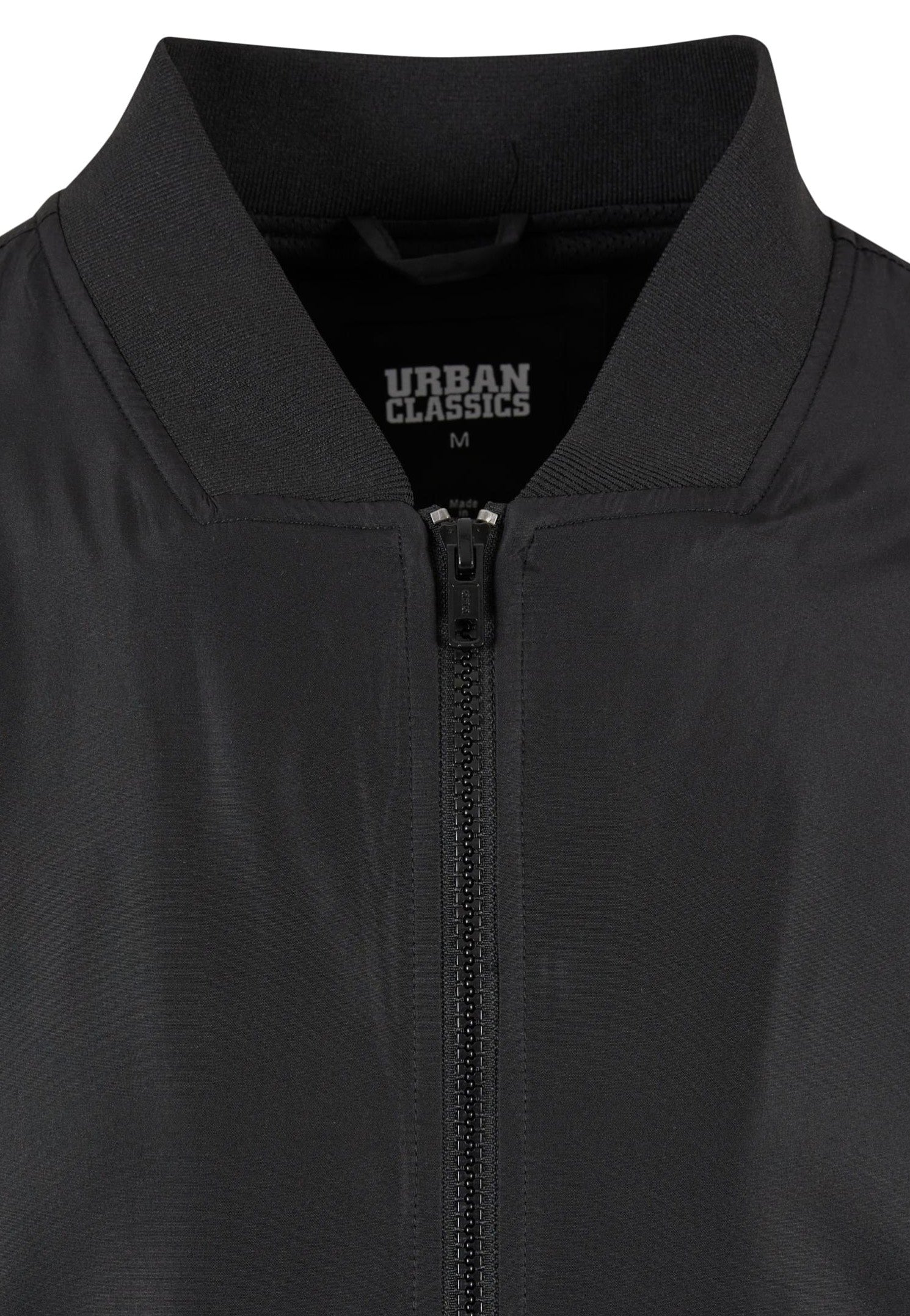 urban-classics-recycled-bomber-veste-noir-homme-taille-m-recycl image 7