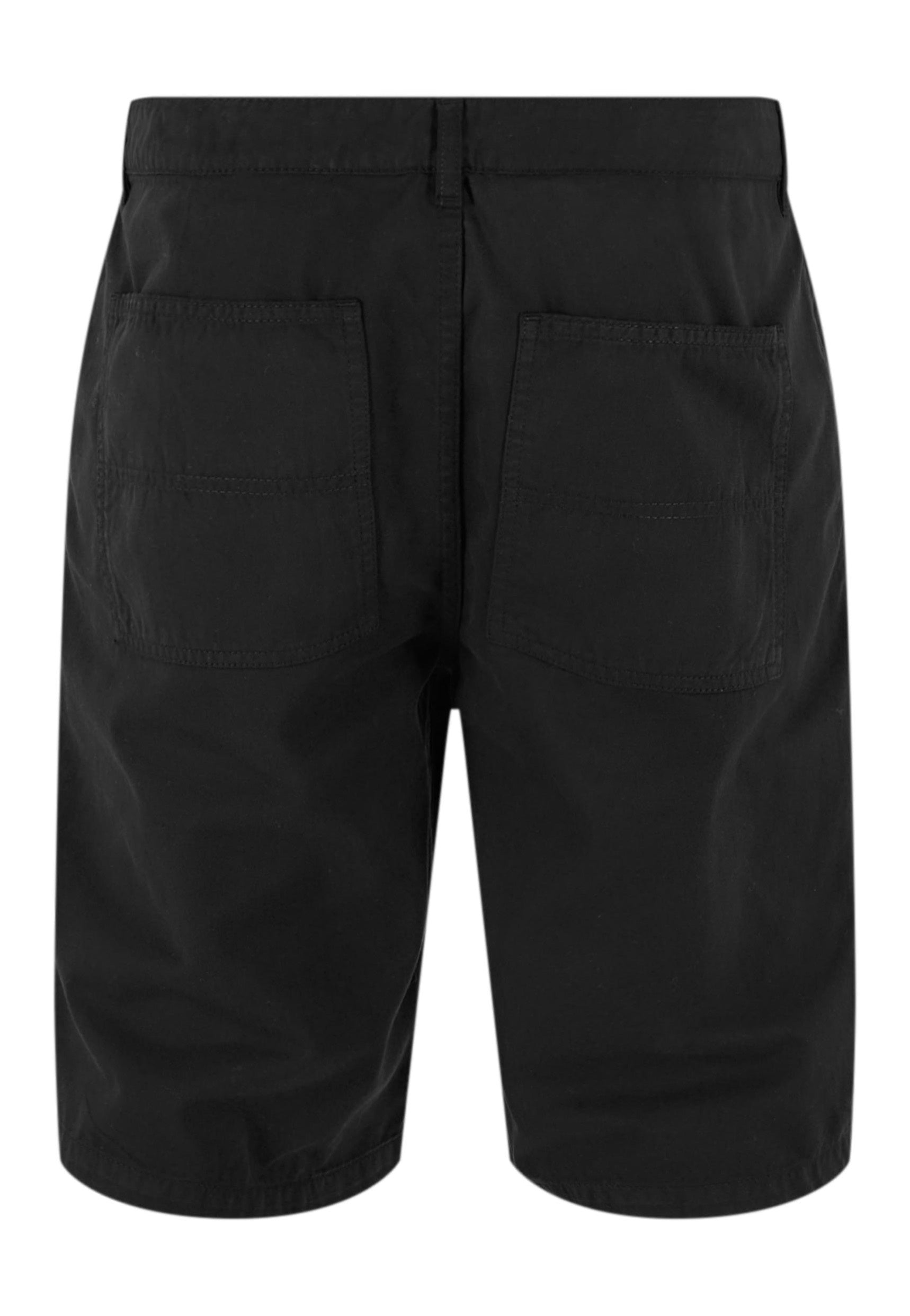 urban-classics-organic-skater-chino-short-noir-homme image 8