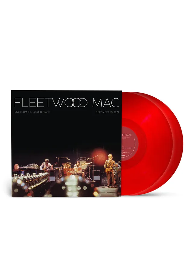 fleetwood-mac-live-at-the-record-plant-vinyle-rouge-2lp image 1