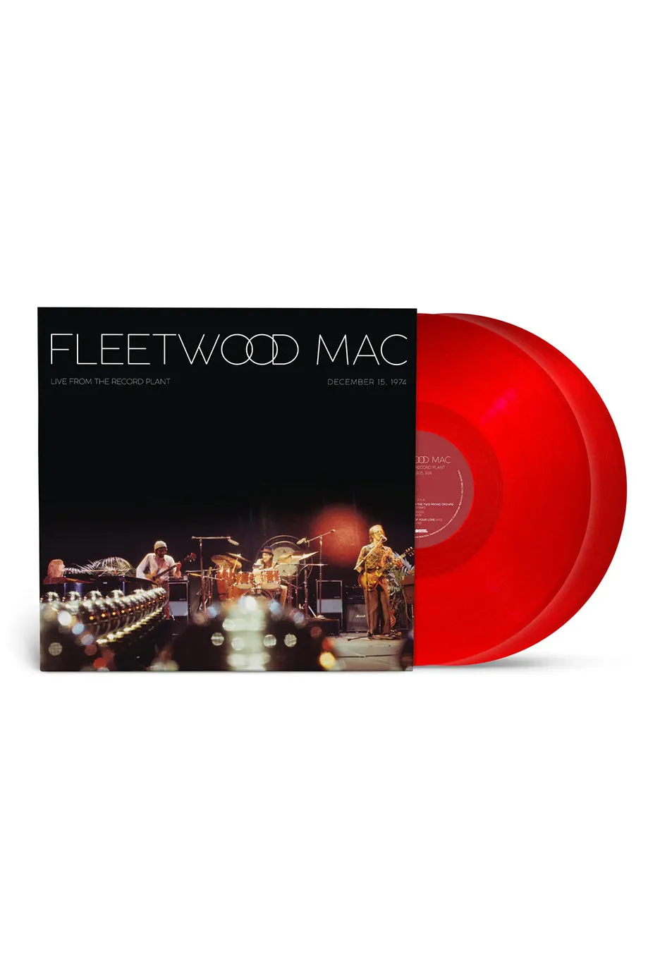 fleetwood-mac-live-at-the-record-plant-vinyle-rouge-2lp image 1