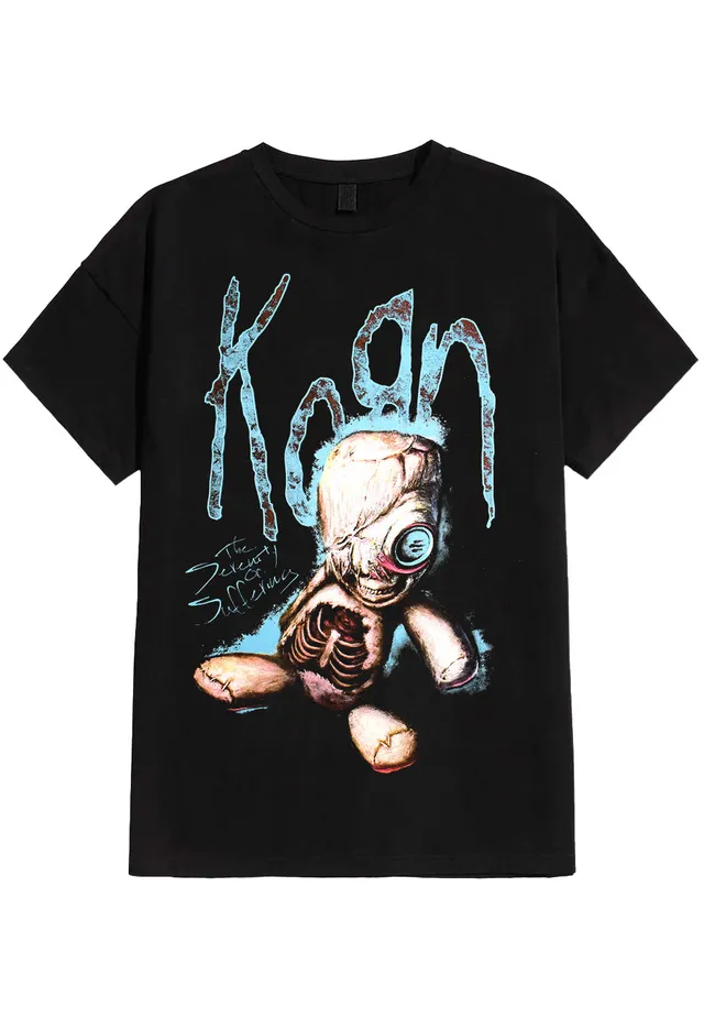 korn-sos-doll-t-shirt-noir-coton-manches-courtes image 1