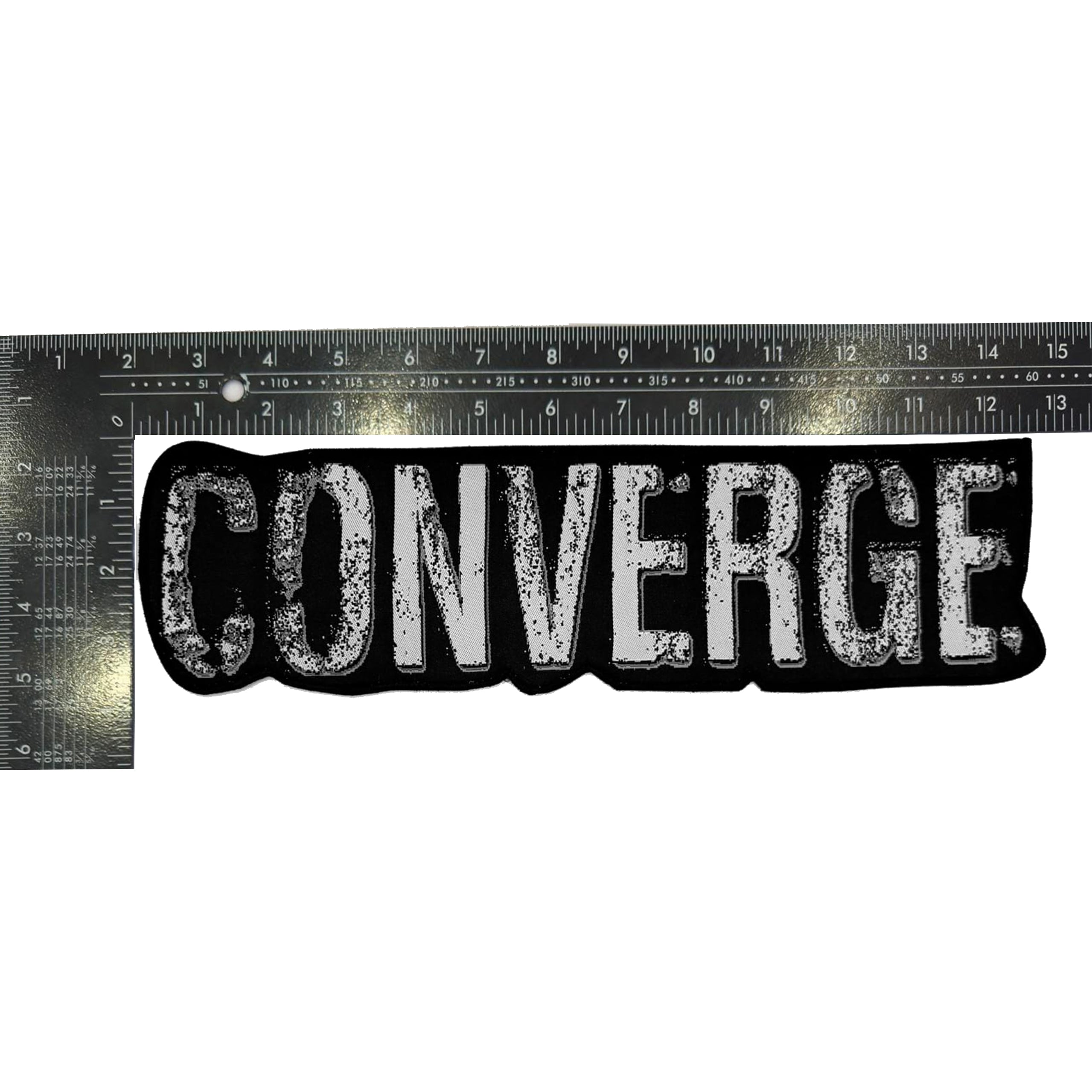 converge-logo-patch-tiss-oversized-bordure-noire image 3