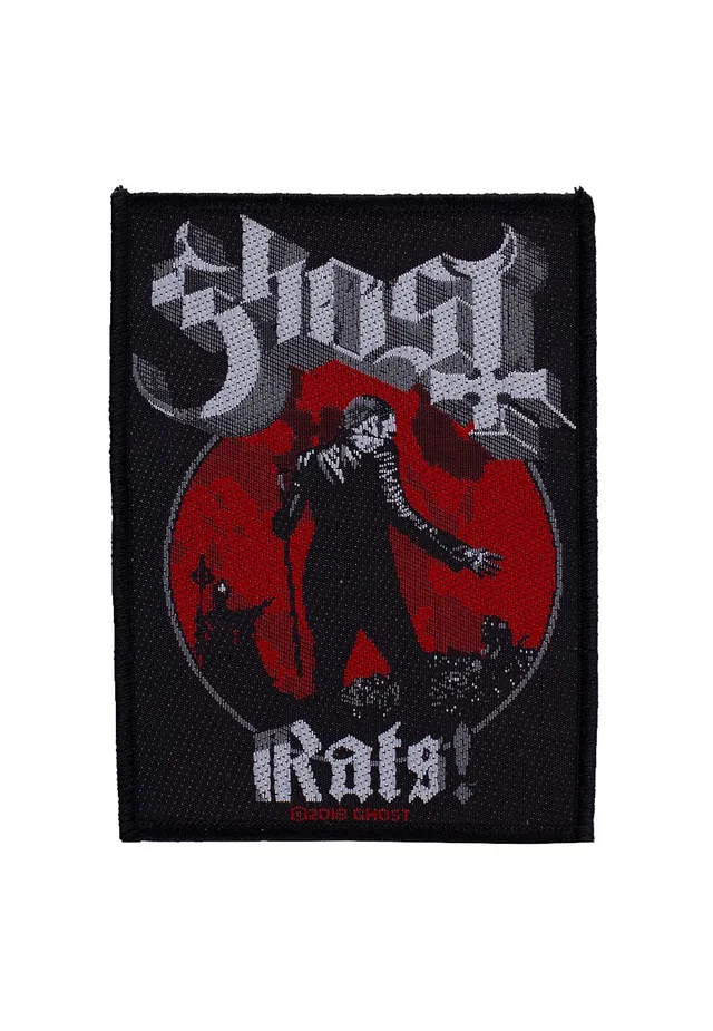 ghost-rats-patch-cusson-noir-taille-unique image 1