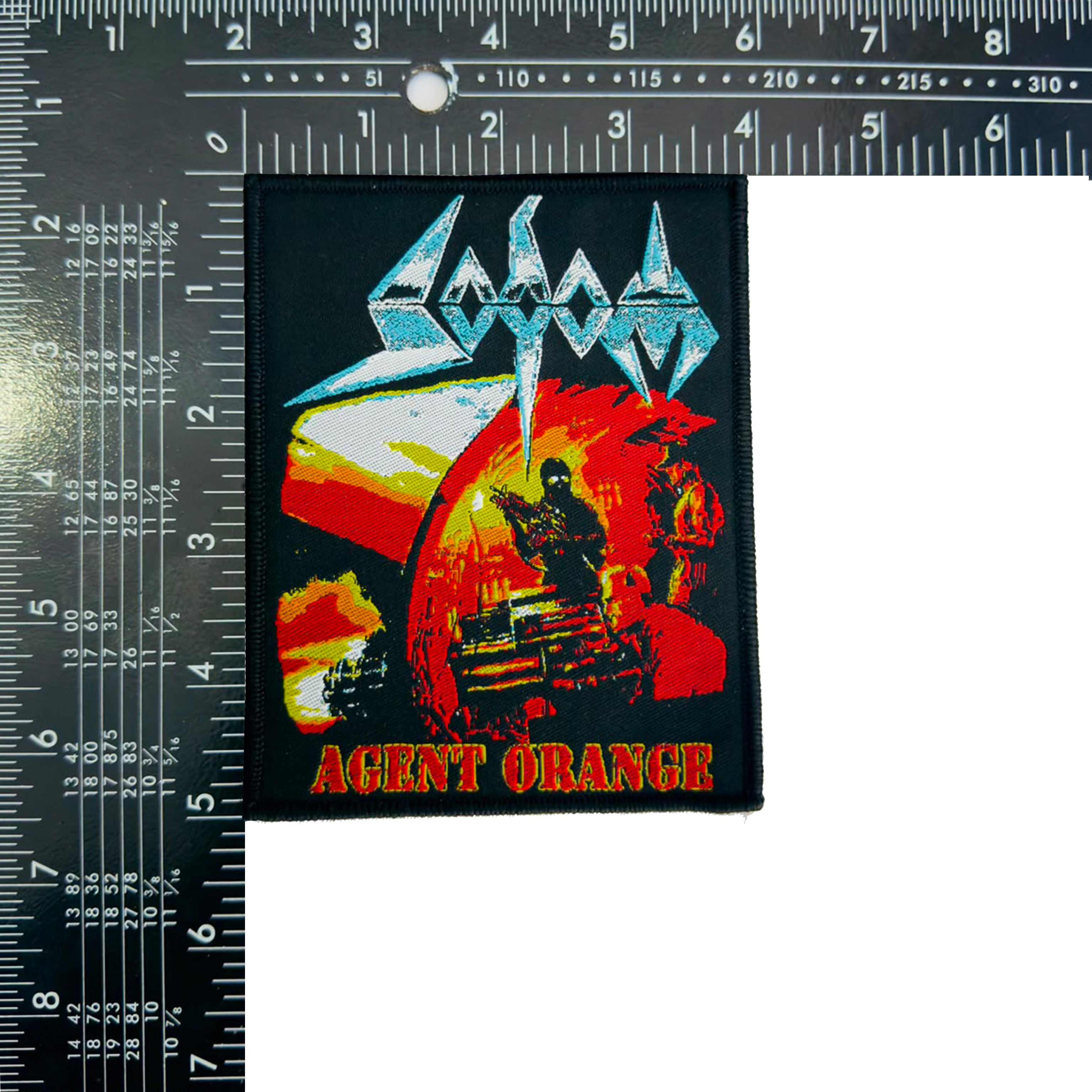 sodom-agent-orange-patch-tiss-bordure-noire image 3