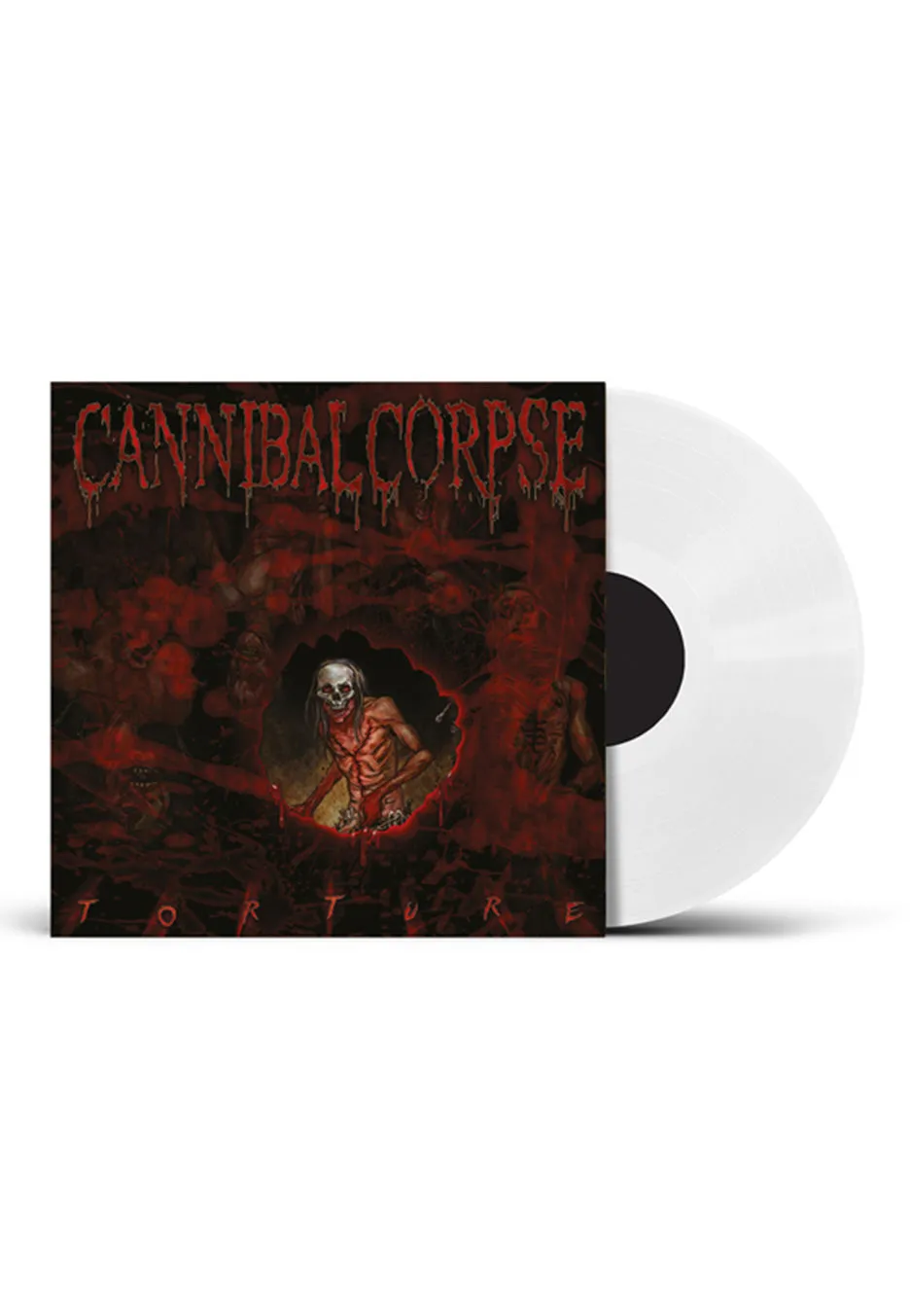 cannibal-corpse-torture-vinyle-lp-blanc-death-metal image 1