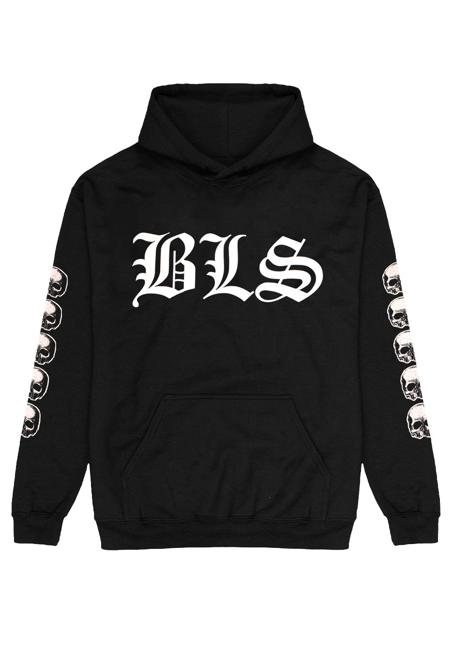 black-label-society-logo-hoodie-noir-homme-hard-rock image 1