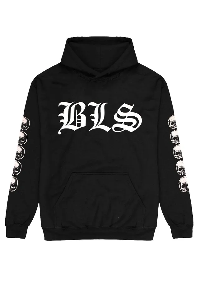 black-label-society-logo-hoodie-noir-homme-hard-rock image 1