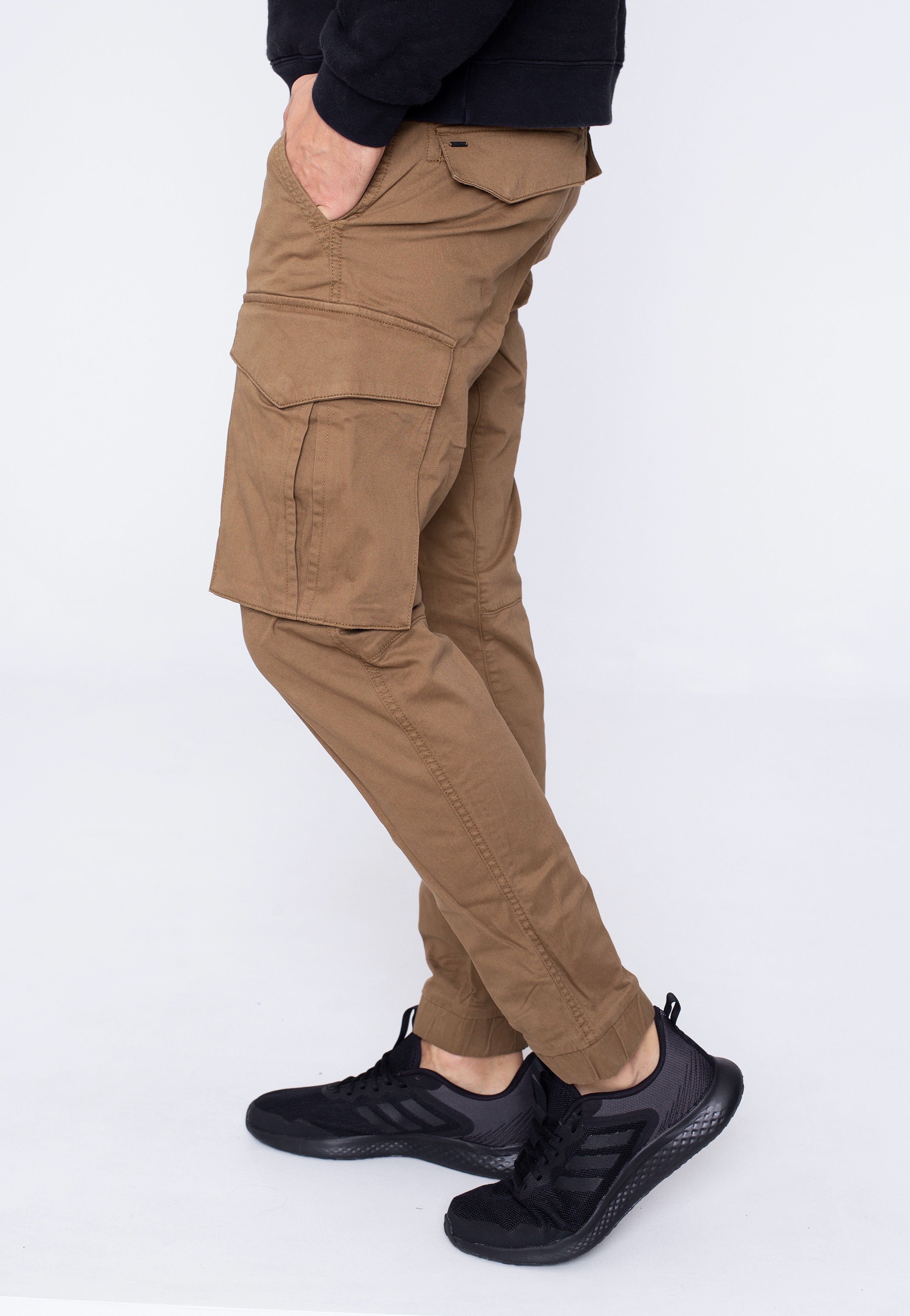 only-sons-kim-cargo-pantalon-olive-streetwear-homme image 2