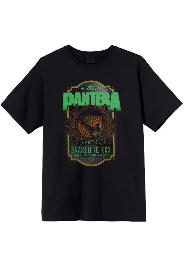 pantera-snakebite-t-shirt-noir-homme image 1
