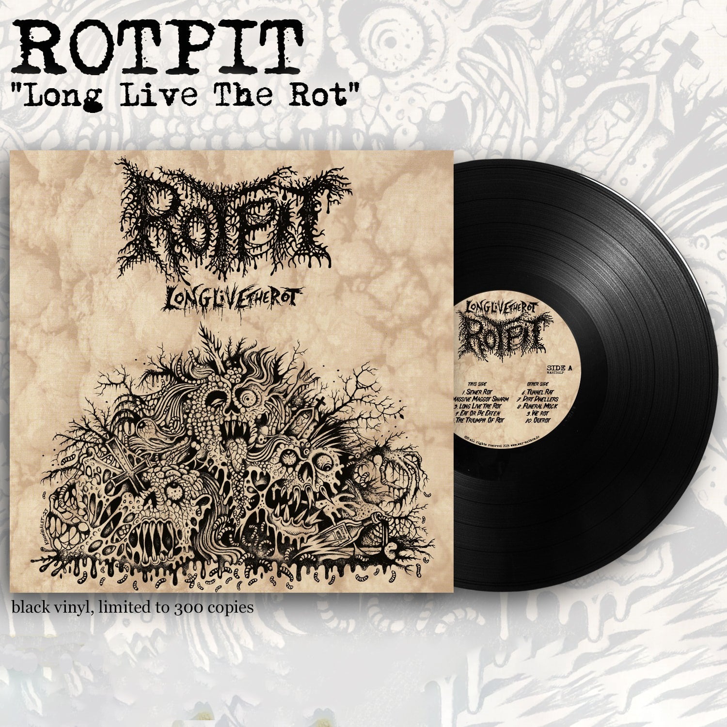 783punx-rotpit-long-live-the-rot-vinyle-noir-lp-300-ex image 1