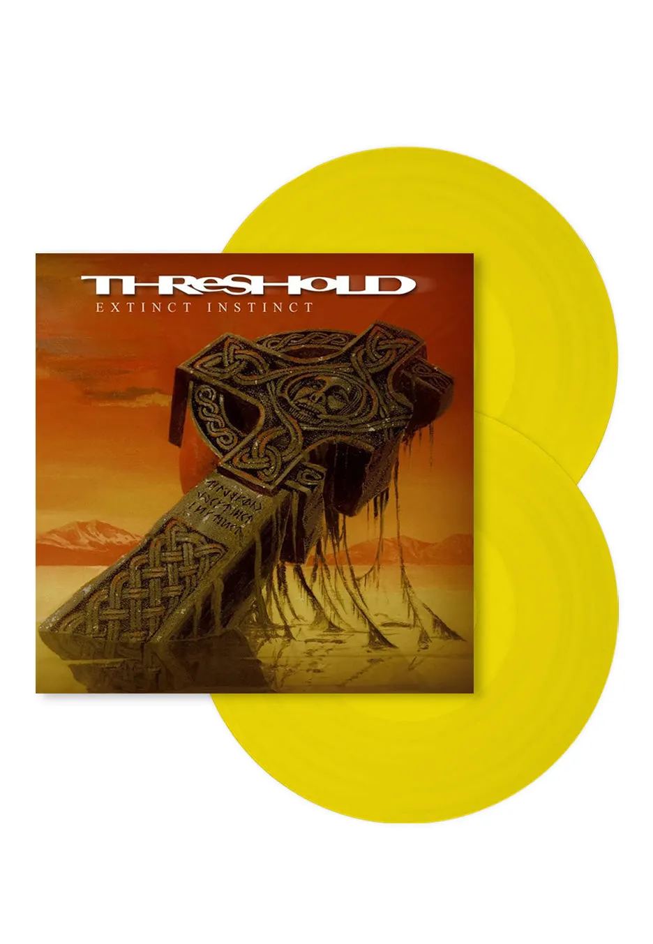 threshold-extinct-instinct-double-vinyle-jaune-remix image 1