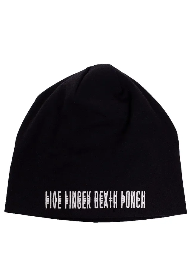 five-finger-death-punch-justice-logo-bonnet-noir-taille-unique image 1