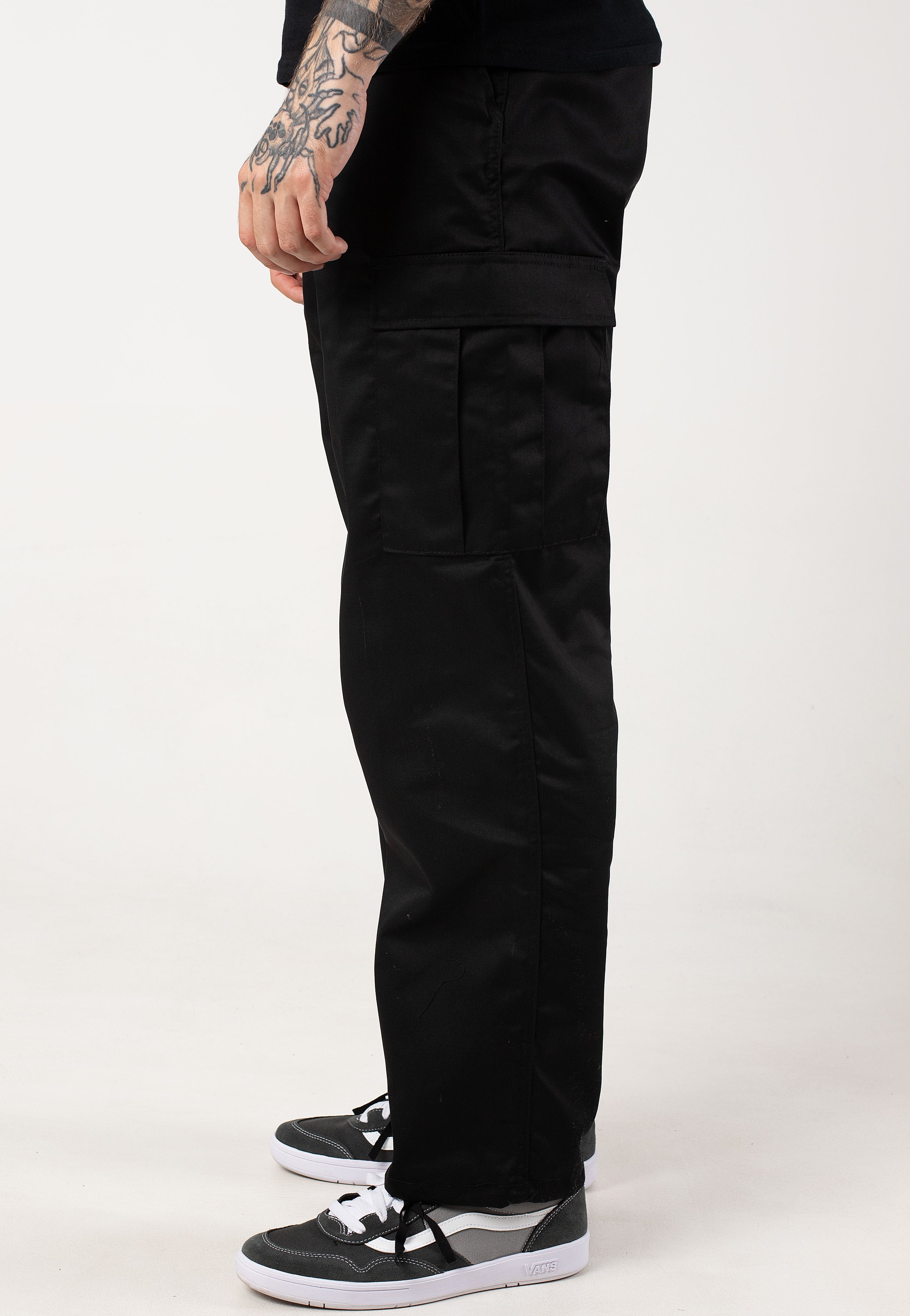 mil-tec-us-ranger-bdu-pantalon-cargo-noir-coton image 2