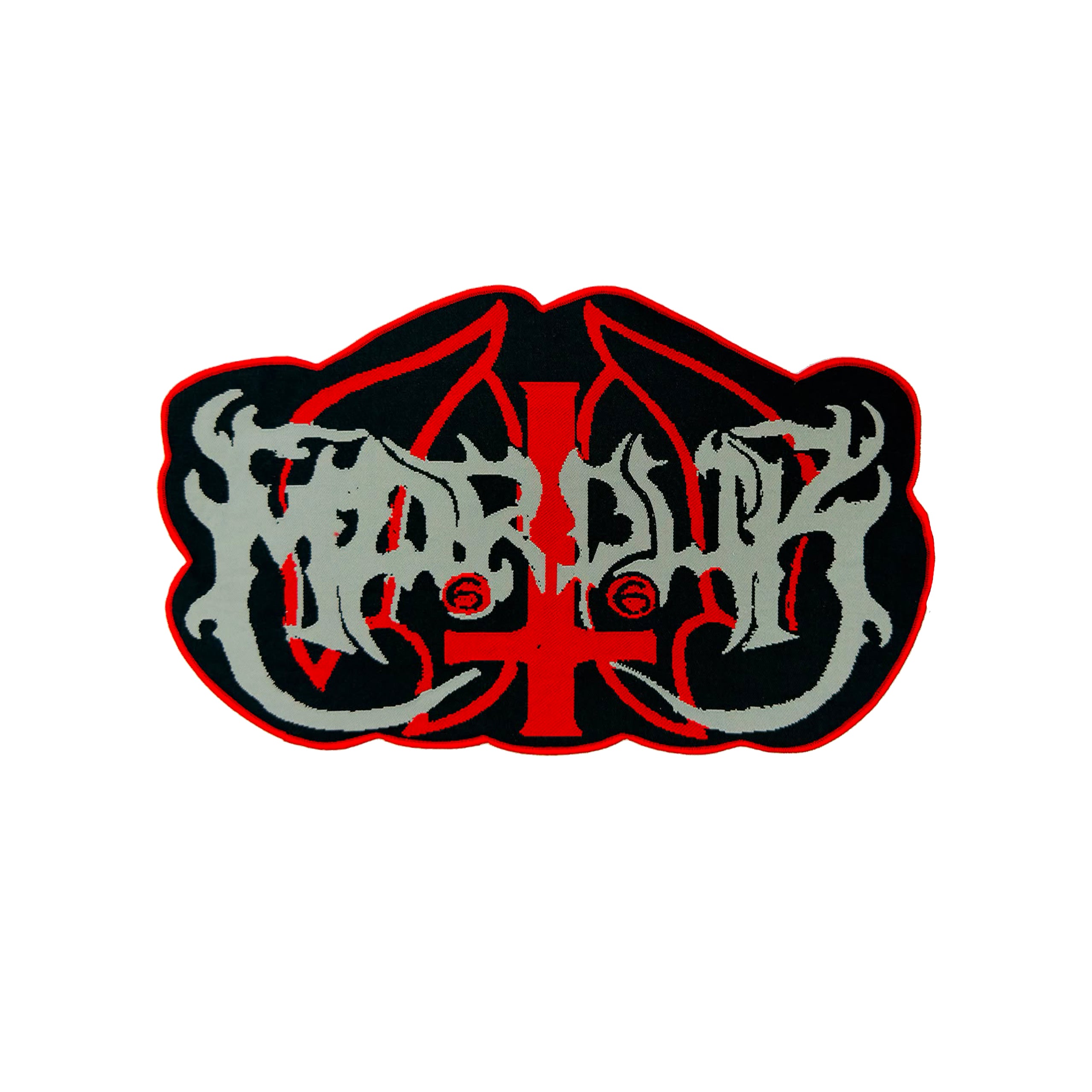 marduk-logo-cusson-tiss-oversized-bordure-grise-30-cm image 4