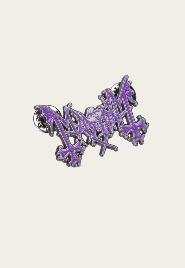 mayhem-purple-logo-pin-s-violet-taille-unique image 1