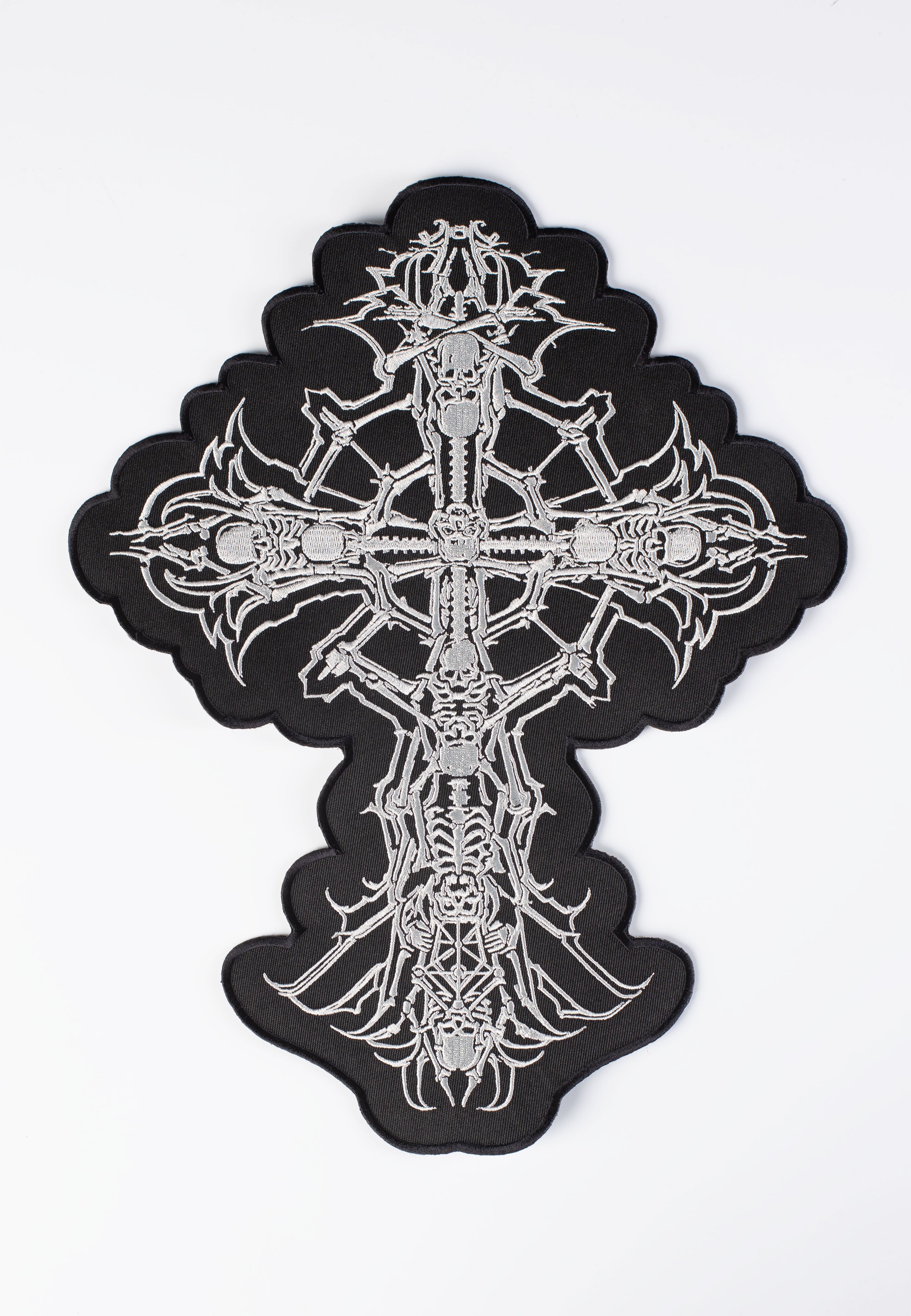 ghost-grucifix-backpatch-noir-pour-veste image 1
